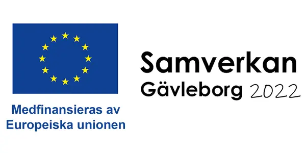 logotyp medfinansieras av europeiska unionen och samverkan gävleborg 2022